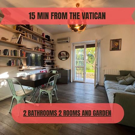 15 Min From The Vatican Wi-Fi And Garden Exterior photo